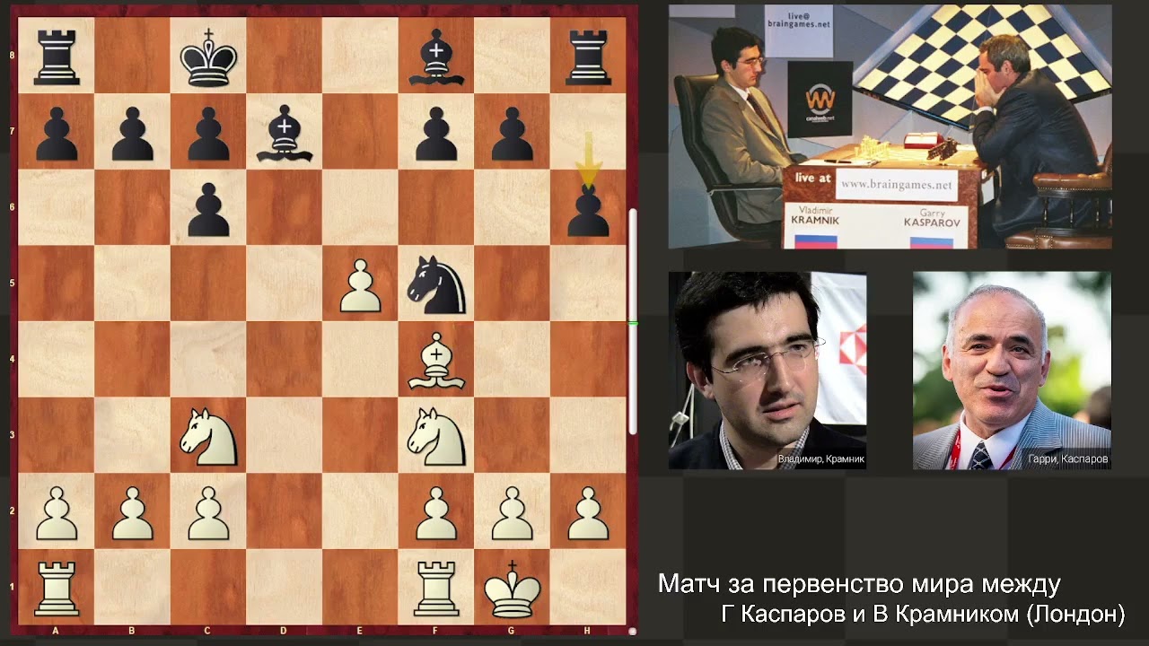 Начало конца Каспарова? | ЧМ-2000, партия №1