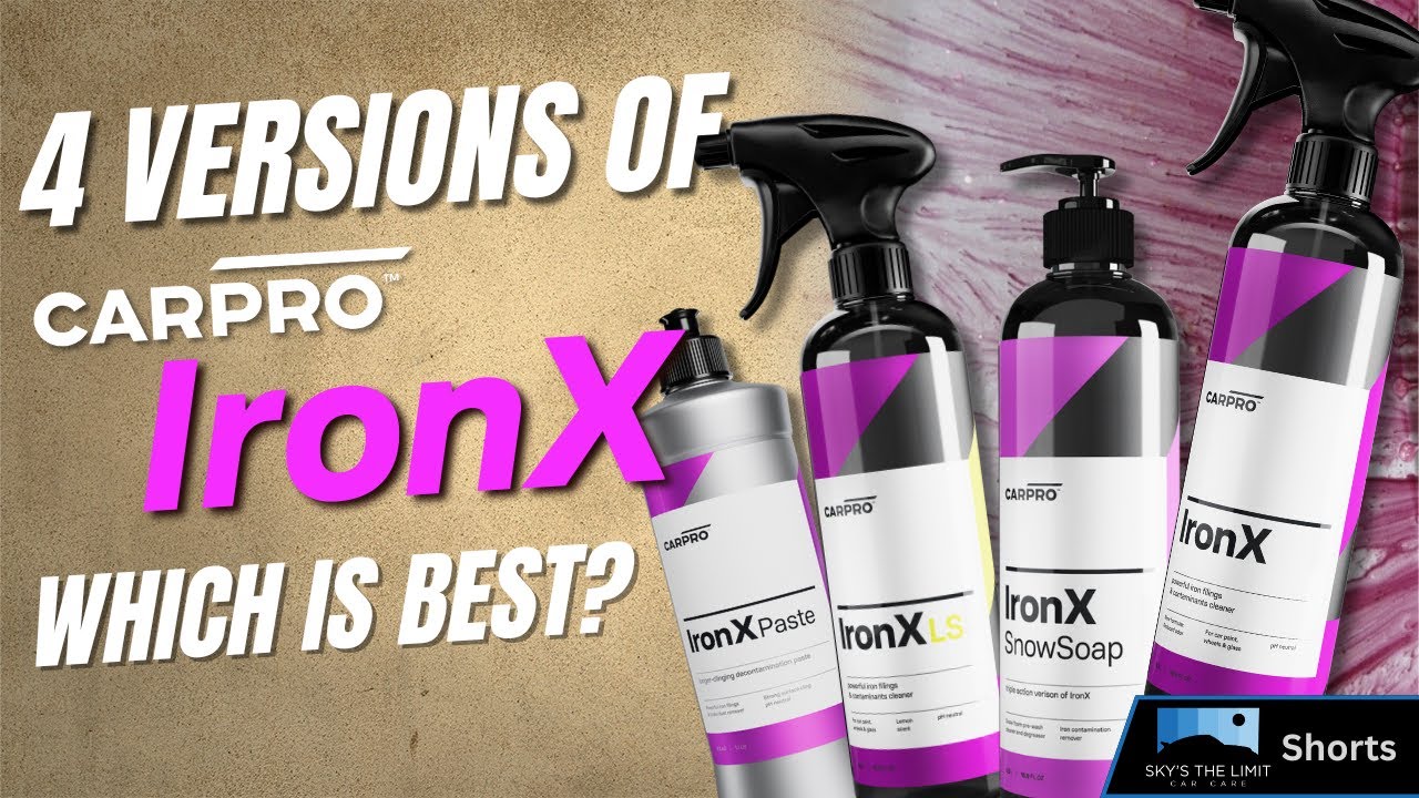 Why CARPRO Made 4 IronX Versions (And Which One You Actually Need)