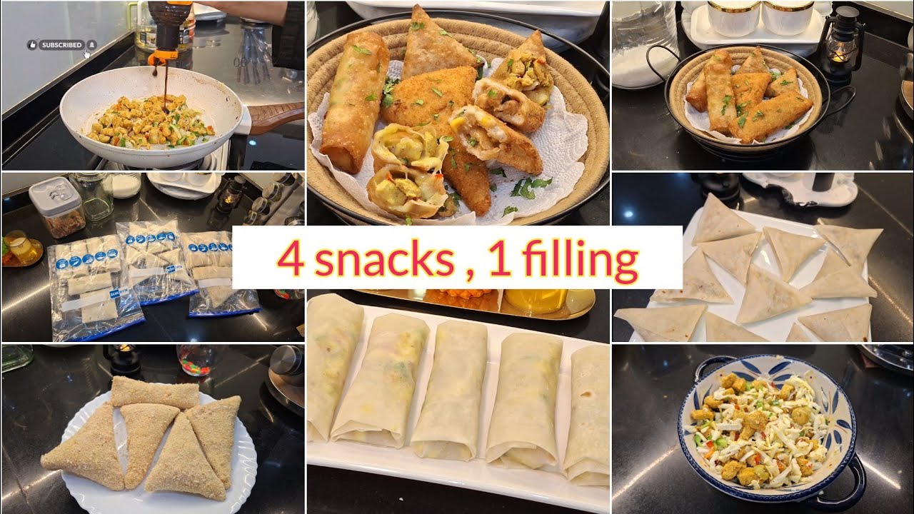 One Chicken Filling → Multiple Snacks 😍 | Ramadan Iftar & Kids Lunchbox Ideas | Kitchen with Seemi