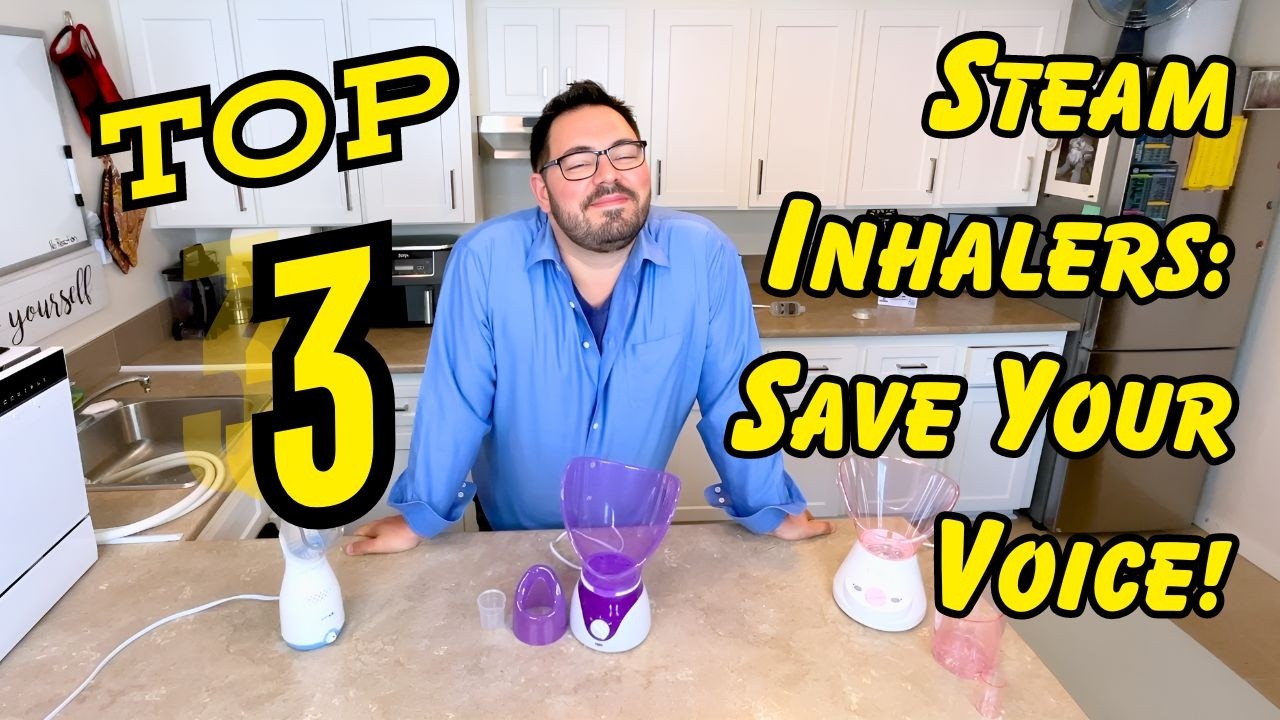 𝐋𝐚𝐫𝐲𝐧𝐠𝐢𝐭𝐢𝐬?! Top 3 Steam Inhalers / Voice Humidifiers for Singers! 🗣️ 𝘎𝘦𝘵 𝘠𝘰𝘶𝘳 𝘝𝘰𝘪𝘤𝘦 𝘉𝘢𝘤𝘬!!!