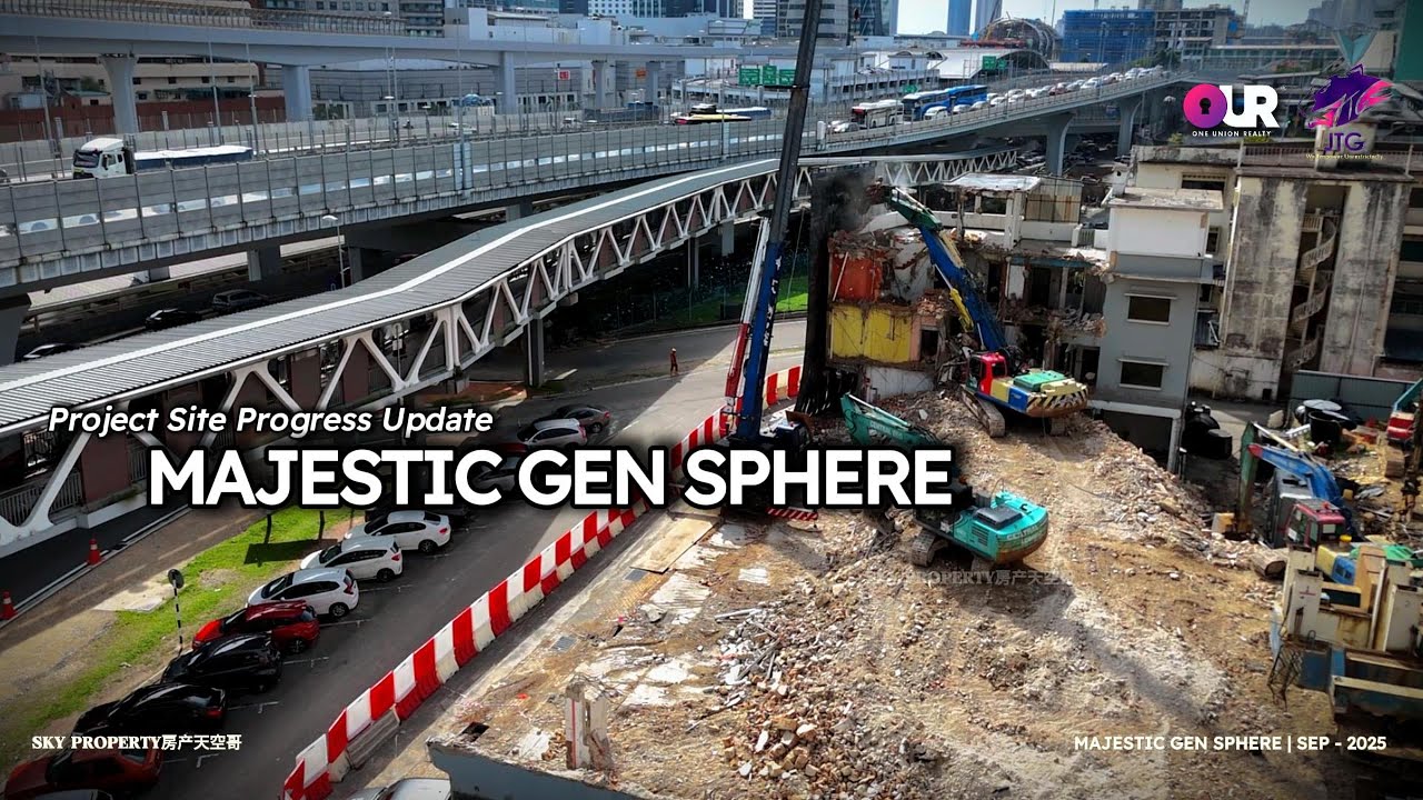 Majestic Gen Sphere • Johor Bahru City Centre | Progress Update - Sep 2025 @SkyGan_Property
