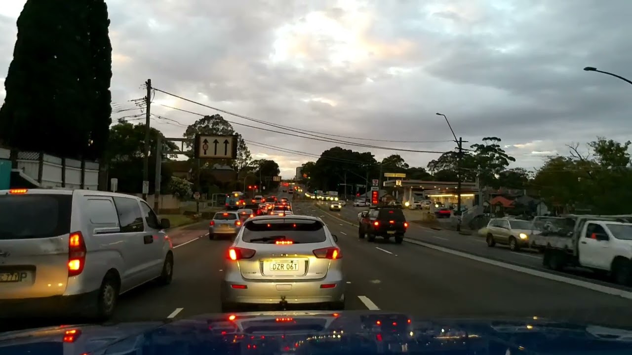 POV Driving Sydney 🚗 | Ryde to Double Bay | First Day Back to School | Sunrise Commute