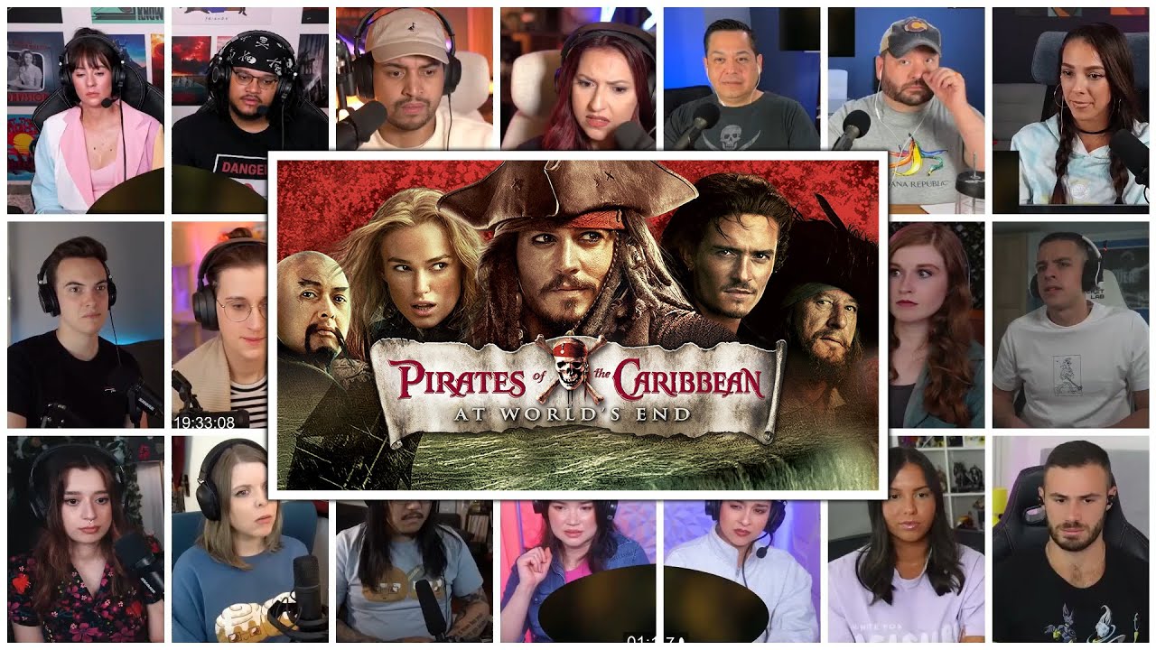 Pirates of the Caribbean: At World's End (2007) Reaction Mashup