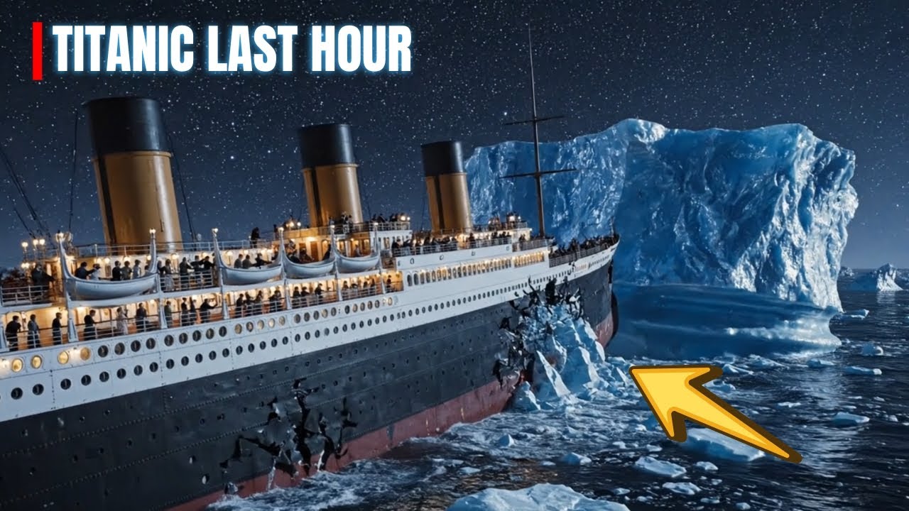 What Were the Final Hours of the Titanic Like? | The Night of the Iceberg Collision in 1912