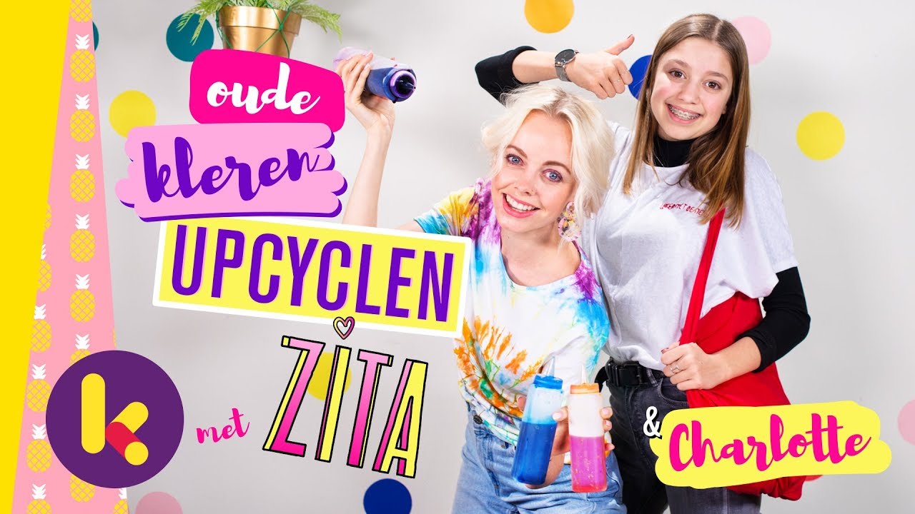 Oude kleren upcyclen met Zita en Charlotte
