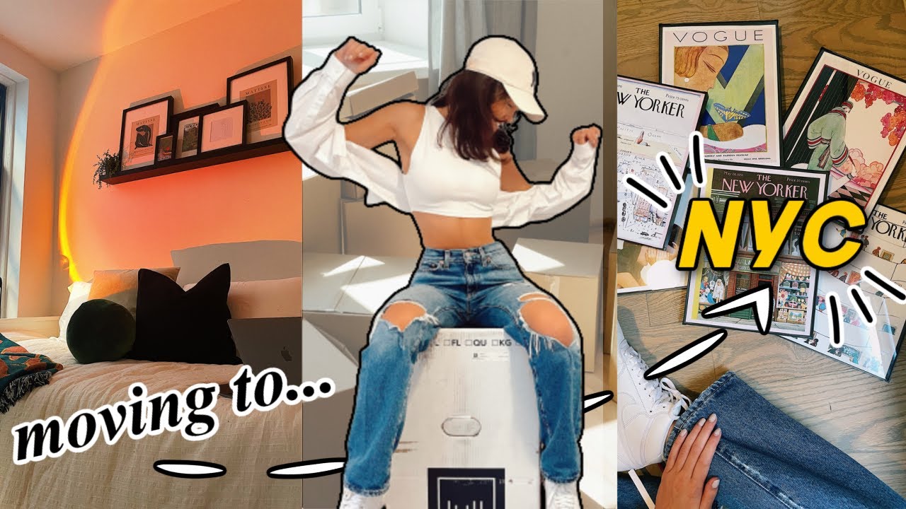 MOVING INTO MY NEW YORK CITY APARTMENT || NYC Moving Vlog