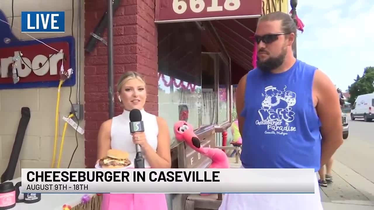 Cheeseburgers in Caseville