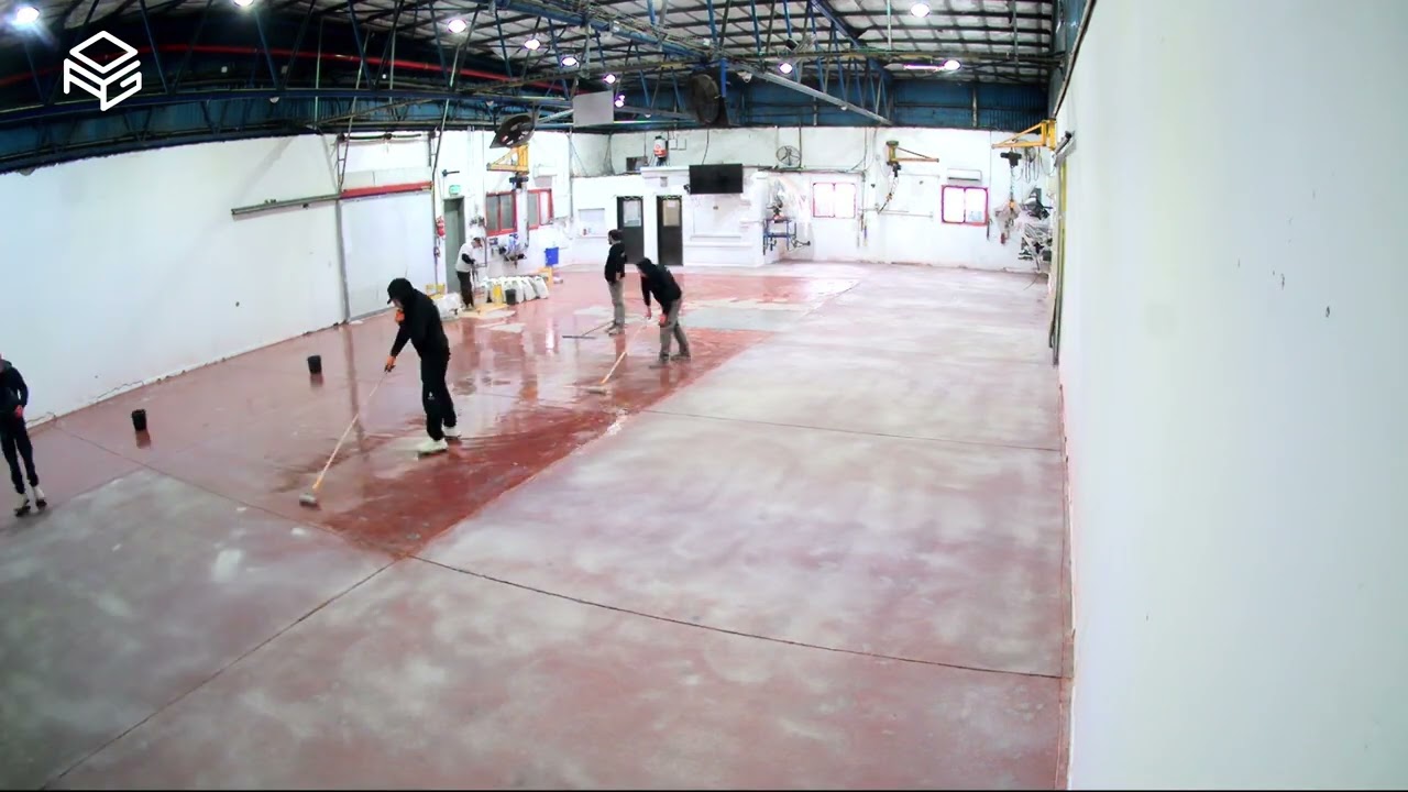 Industrial Concrete Floor Restoration | 4 Days Compressed Into Seconds (Sika Ucrete)