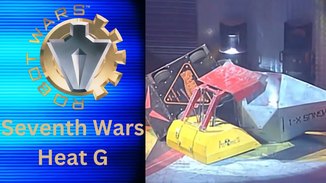 Robot Wars: анонс 85-го эпизода «Седьмой раунд», отборочный этап G.