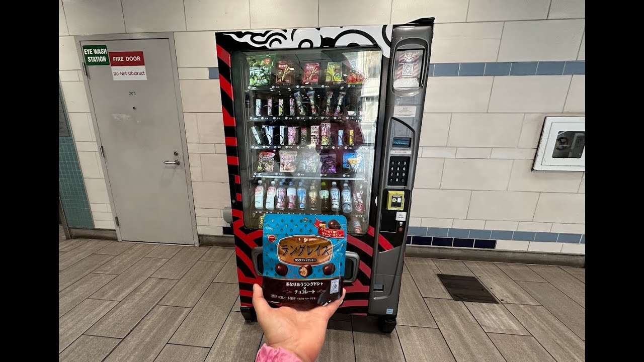 Tasty and Interesting JAPANESE SNACKS from a VENDING MACHINE!