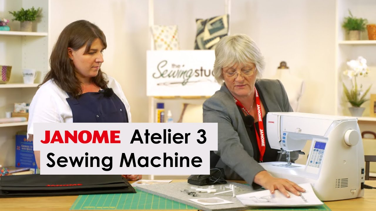 Janome Atelier / Skyline 3 Sewing Machine Overview