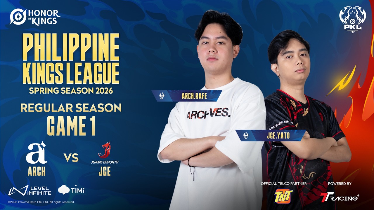 PKL Spring Season 2026 | Group Stage Day 3 -  ARCH vs JGE | Game 1