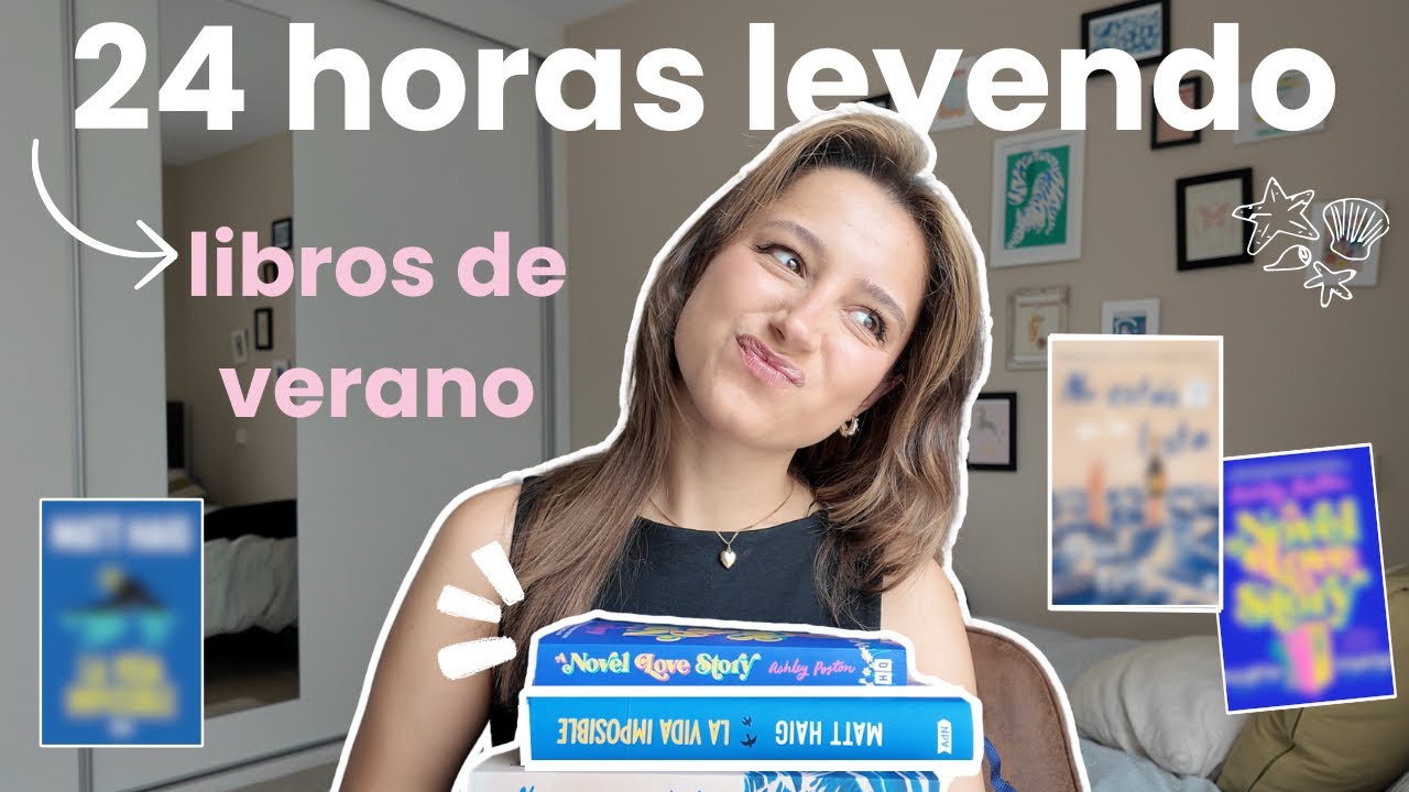 24 HORAS LEYENDO LIBROS DE VERANO 📖🧺🕛 (¿Cuántos libros leo en 24 horas?)