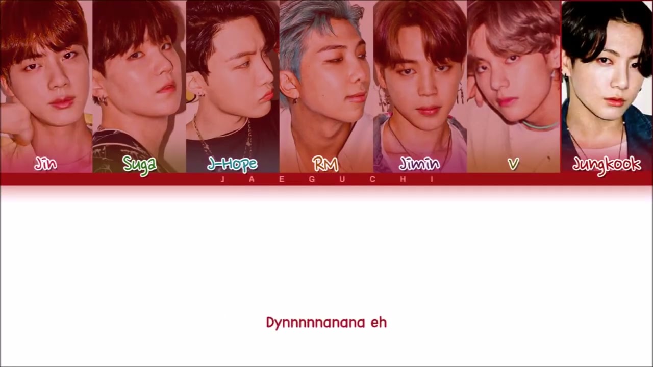 BTS (방탄소년단) -'Dynamite' Lyrics 