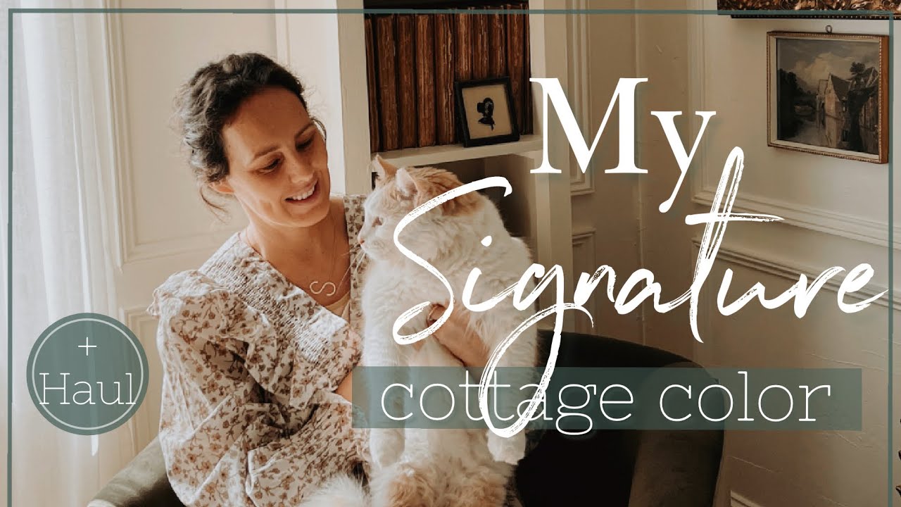 My Signature Cottage Color + Thrift Haul