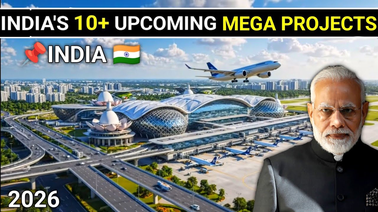 Top Upcoming Latest Mega Projects In India | India's Top 10 Upcoming Mega Projects 2026 | Hindi |