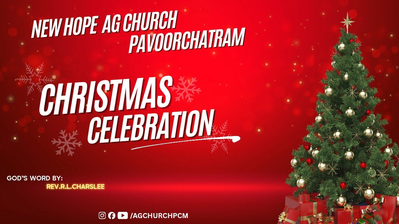🔴🅻🅸🆅🅴 || NEW HOPE AG CHURCH PCM || CHRISTMAS  ONLINE  WORSHIP|| REV. R.L.CHARSLEE ||  #25/12/25.