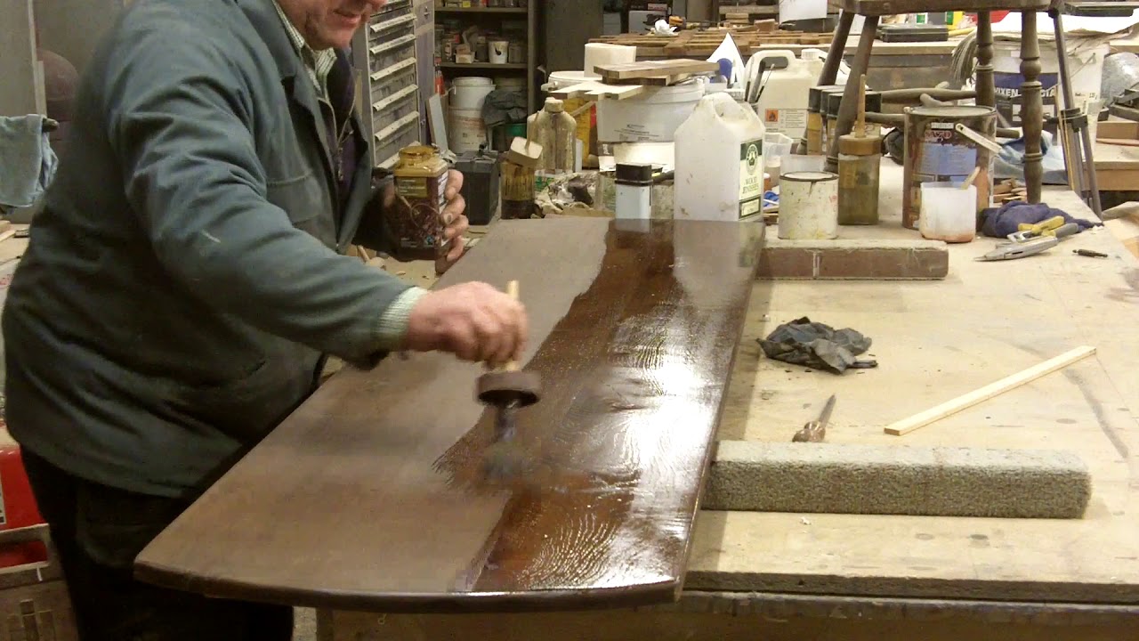 Repairing A Split Oak Table Top Part 3