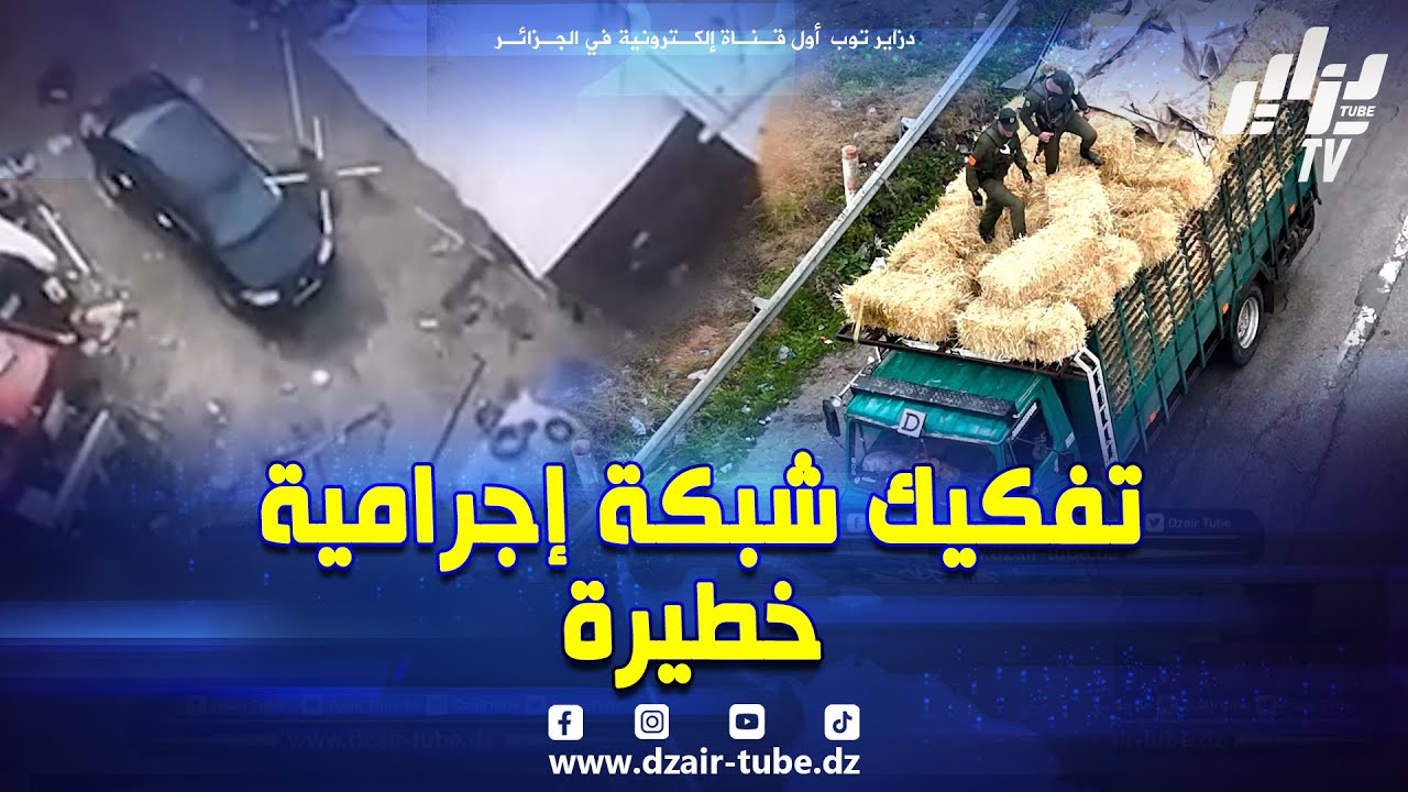 #شاهد   الدرك الوطني #بأم البواقي يفكك شبكة إجرامية خطيرة    تمتهن المتاجرة بالمخدرات و المؤثرات الع