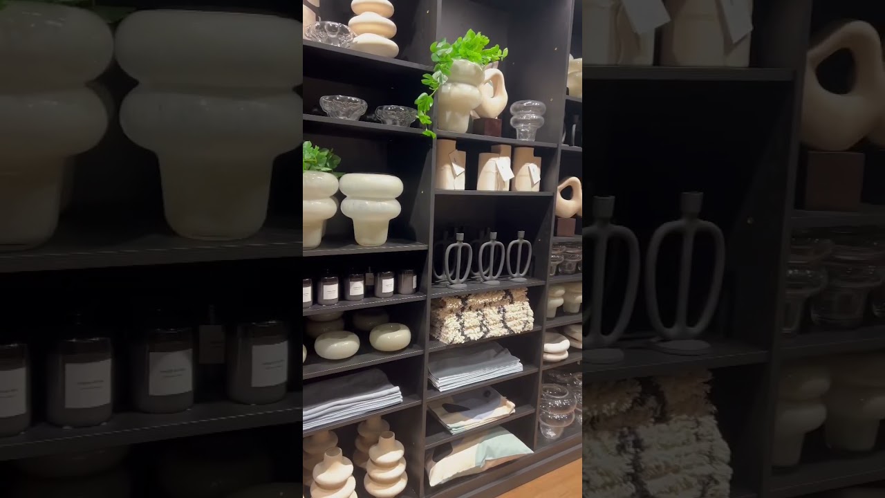 Shopping at H&M Home xx #hmhome #hmnewin #homedecor