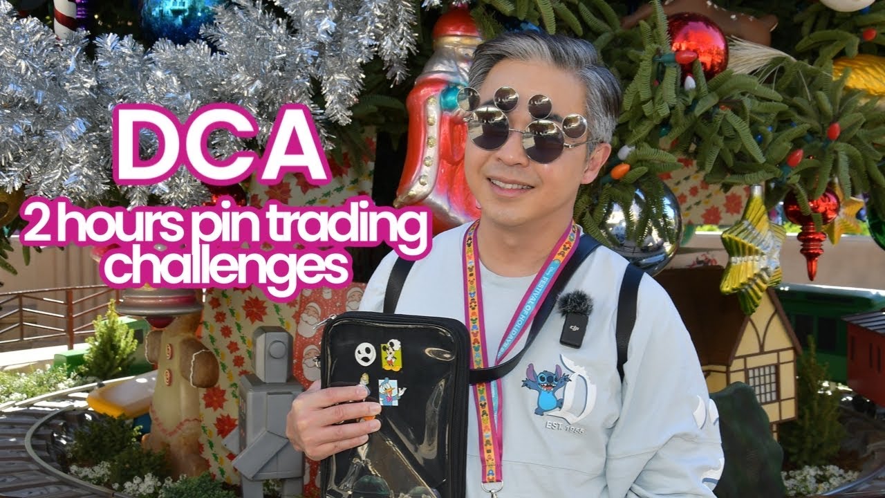 Trading Disney Pins at DCA: How Many I trade in Just 2 Hours?
