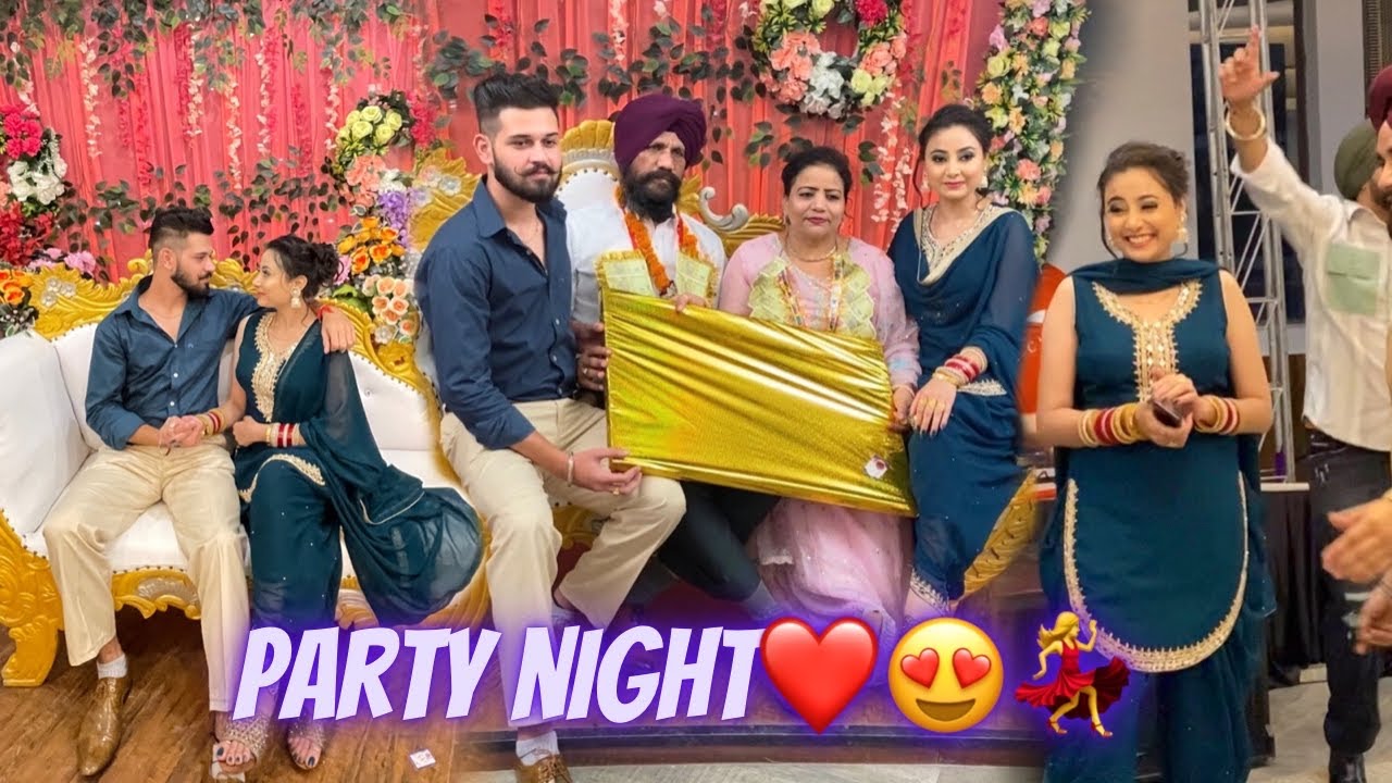 Party Night With Family Gang😍❤️ Retirement Party Vlog 🔥🧿 Bawan Preet Vlogs