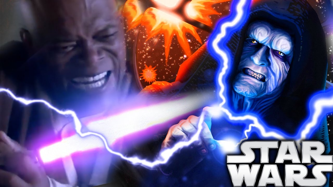 How Palpatine BENT Mace Windu's Lightsaber Blade in Revenge of the Sith (Canon) Star Wars Explained