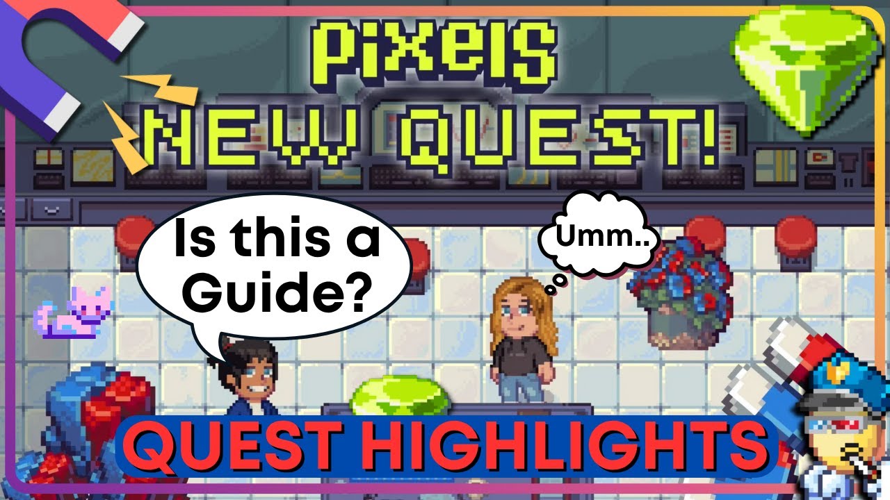 Uncovering the Magnetic Mystery in Pixels! 🧲 Bitsy's New Quest Highlights