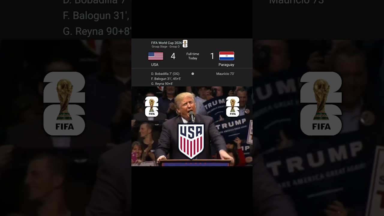 USA vs Paraguay | World Cup 2026