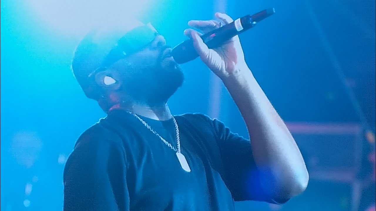 Concert de Maître Gims à la journée de l'humanité 