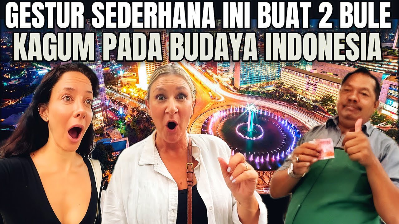 TAK PERNAH MEREKA ALAMI SEUMUR HIDUP‼️DUA BULE INI TERPUKUL SIKAP ORANG INDONESIA