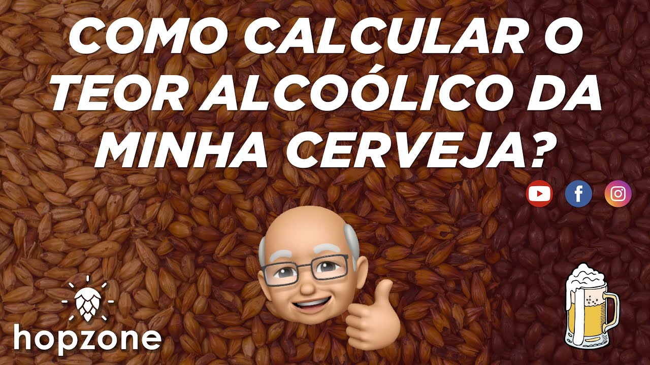 COMO CALCULAR O TEOR ALCOÓLICO DA MINHA CERVEJA? | EDSON PERRONE