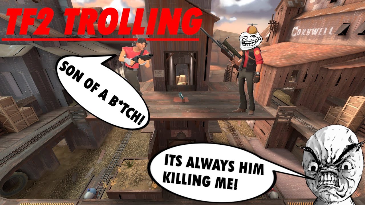 Trolling Angry Kid on x1000 Highertower | TF2 RAGE