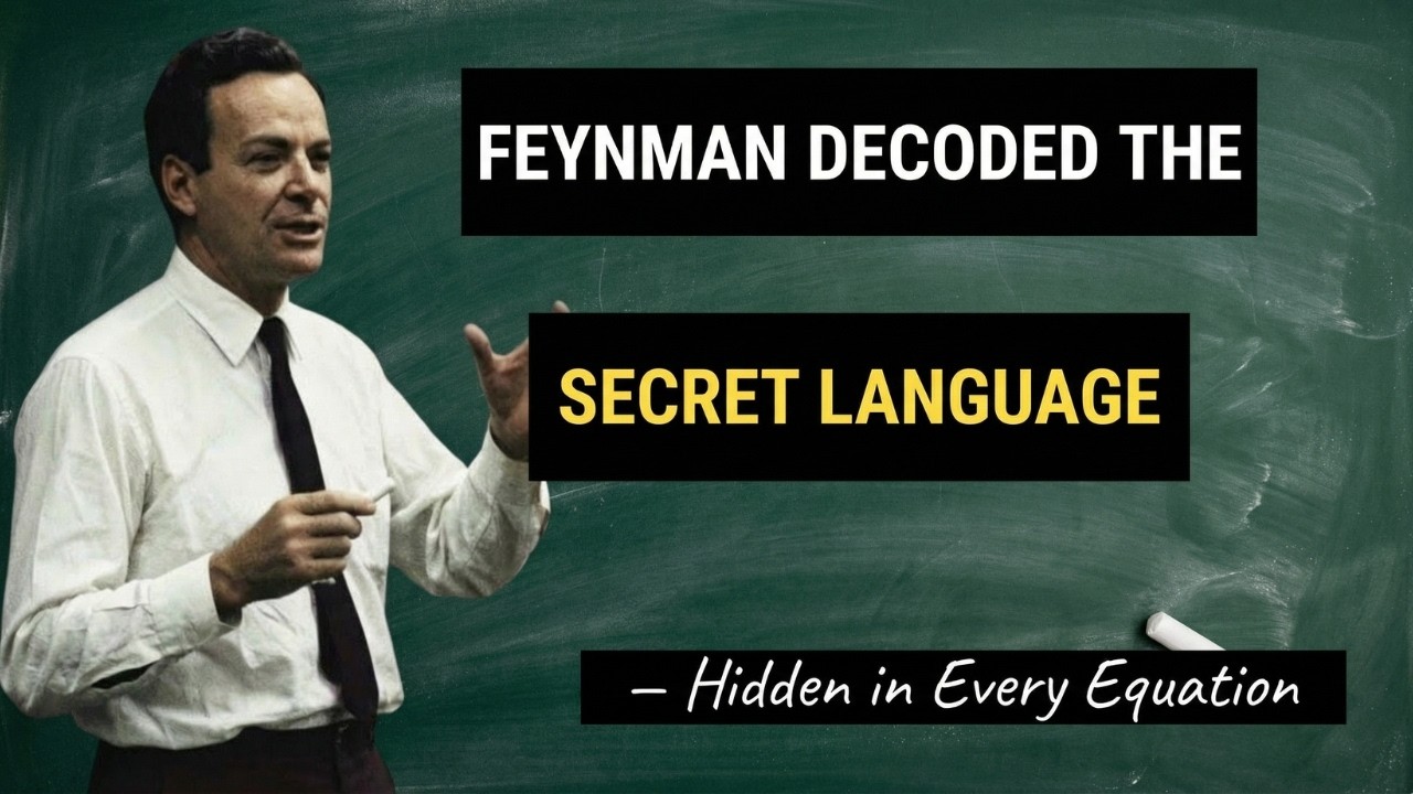 Feynman Decoded the SECRET Language Hidden in Every Equation