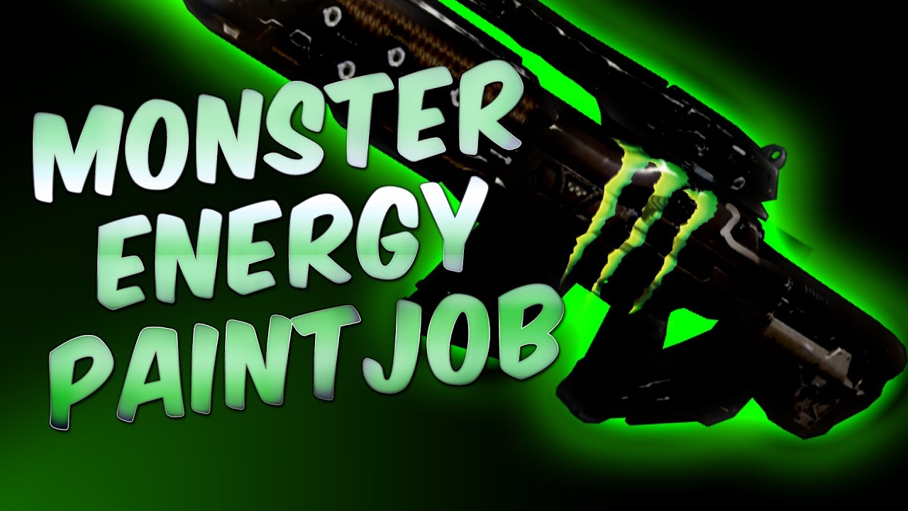 Monster Energy Paintjob Tutorial BO3