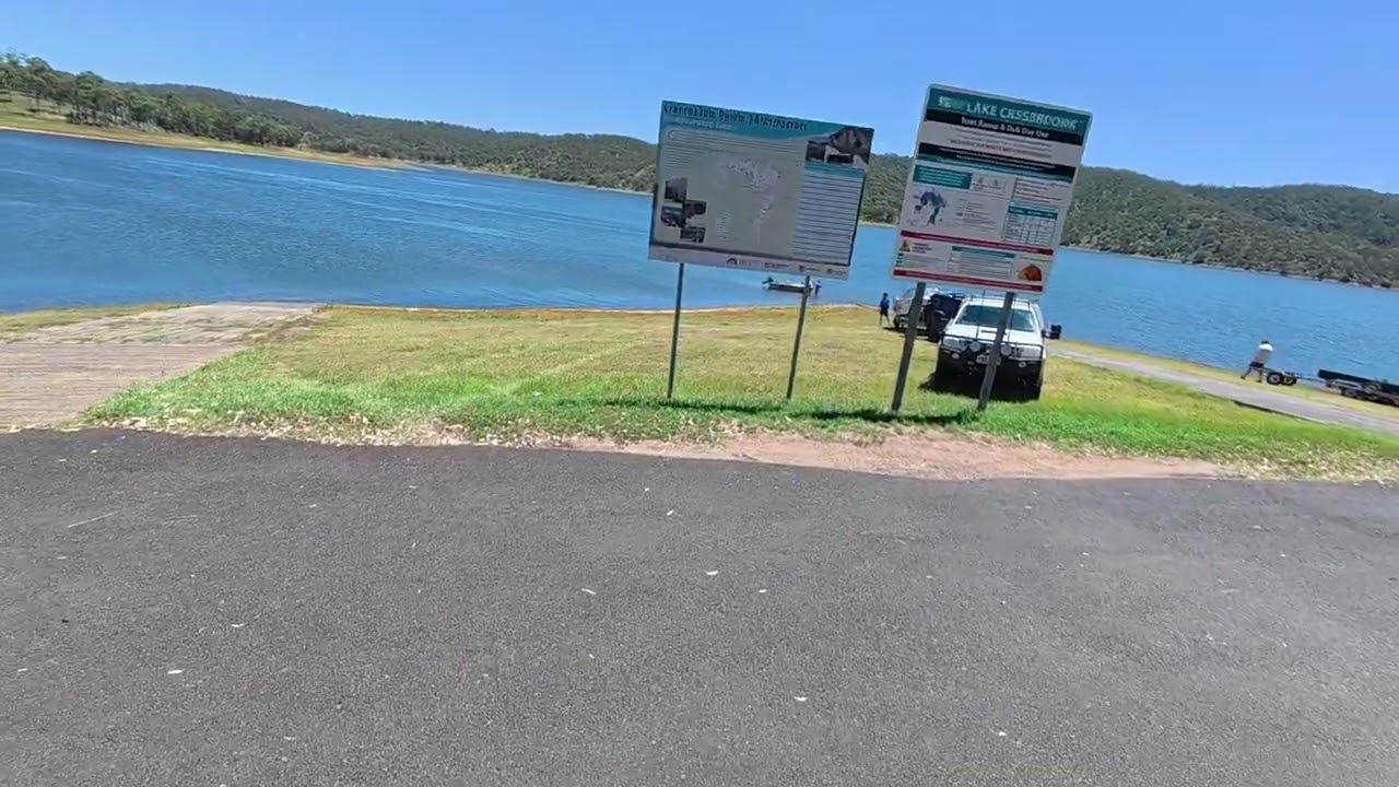 Lake Cressbrock boat ramp 