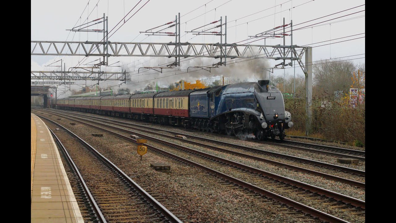 Locomotive Hauled Trains Around Tamworth & Nuneaton - 13th December 2024