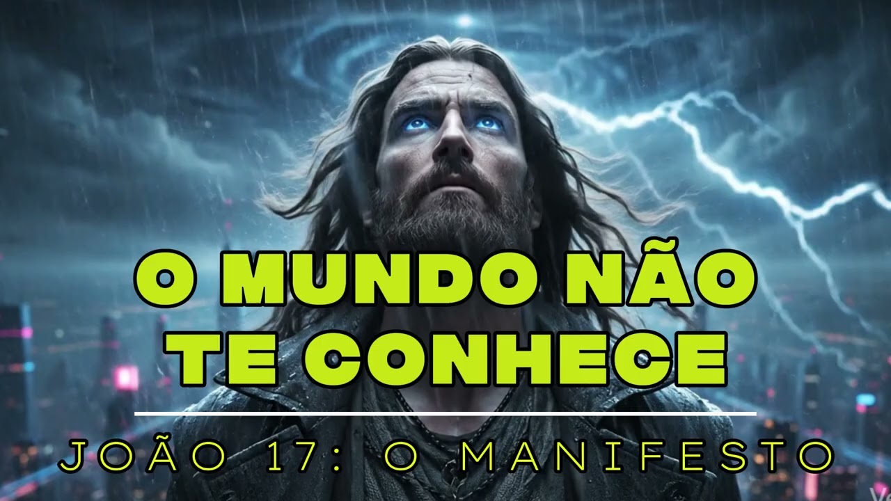 JOÃO 17: O MANIFESTO- A Oração Sacerdotal De Jesus Como Você Nunca Ouviu (O Mundo Não Te Conhece) |