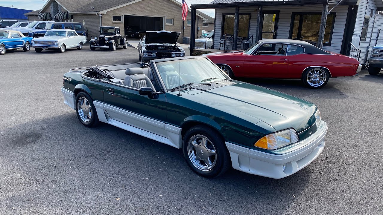 Test Drive 1992 Ford Mustang SOLD $12,900 Maple Motors #1455