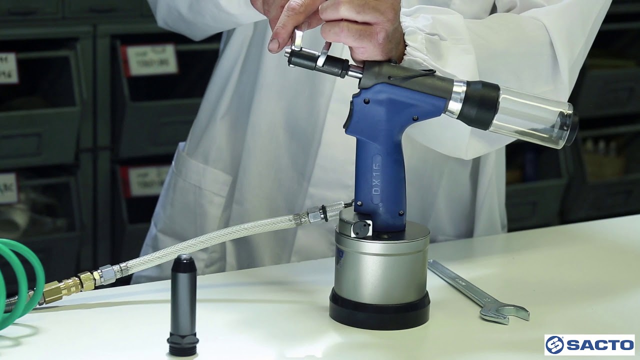 Rivettatrice Oleopneumatica DX-16 SACTO - Tutorial uso e manutenzione