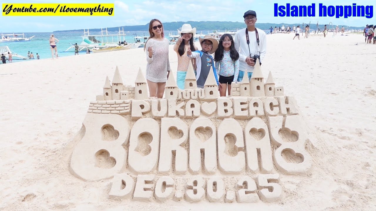 Boracay Island Hopping! Hulyan and Maya's Trip to Boracay Island in the Philippines. Beach Paradise!