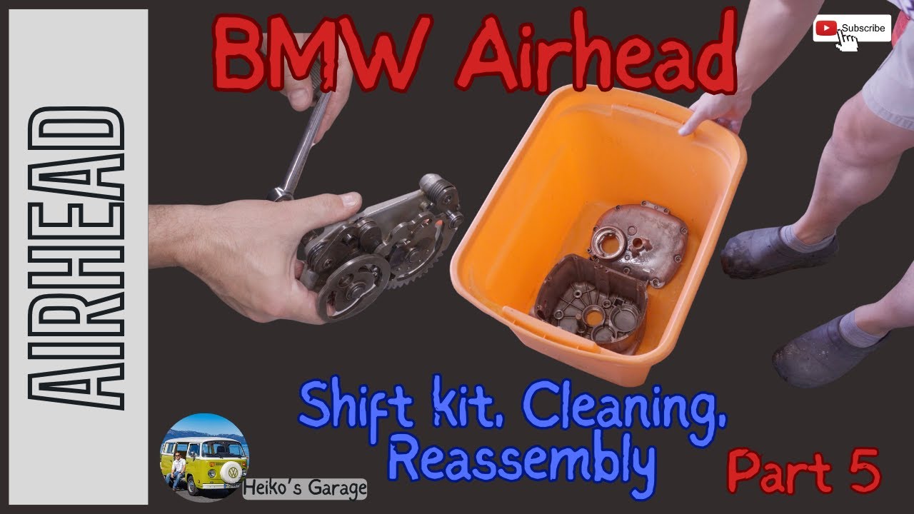 BMW Airhead Transmission - Rebuild Shift Kit - Cleaning - Reassembly - Part 5