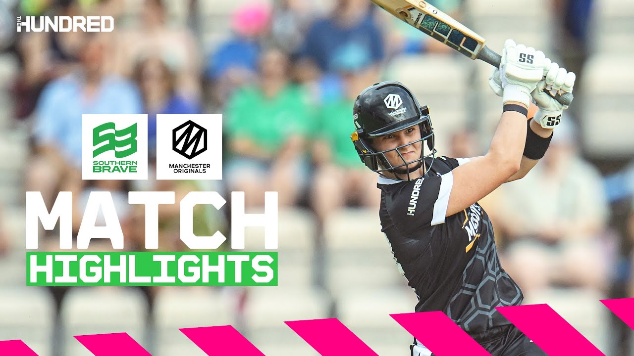 Laura Wolvaardt hits CLASSY 78* 👏 | Southern Brave vs Manchester Originals Highlights
