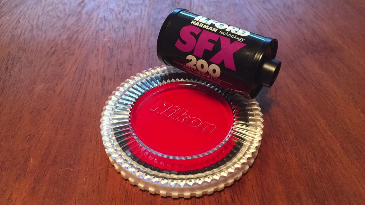 Red Filters and Ilford SFX film