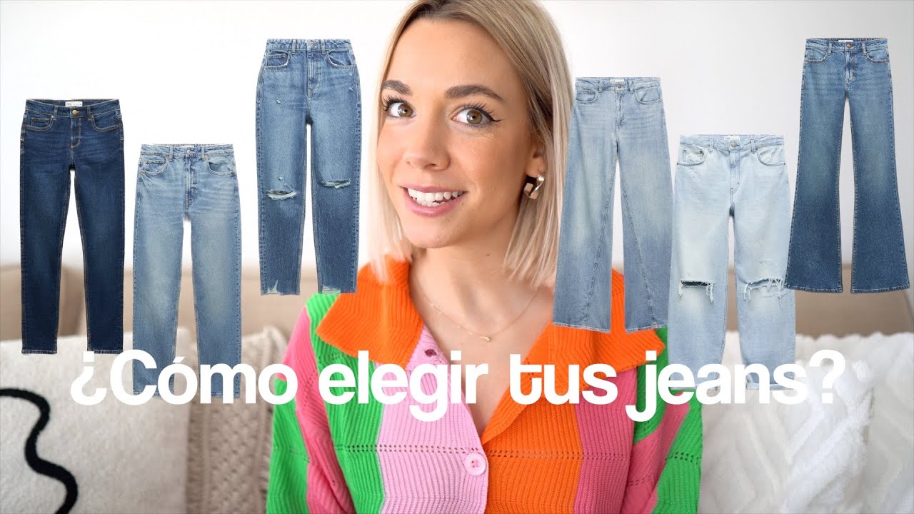 ⭐️La guía PERFECTA para elegir tus JEANS👖¿cuántos tipos hay?¿cómo diferenciarlos? ¿cuáles elijo?