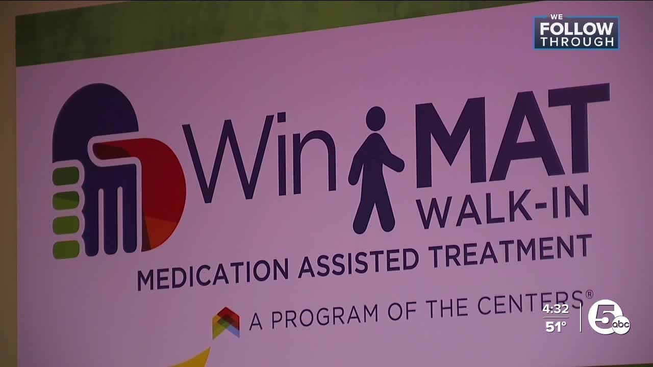 Walk-in medication-assisted treatment clinic for drug addiction opens in CLE