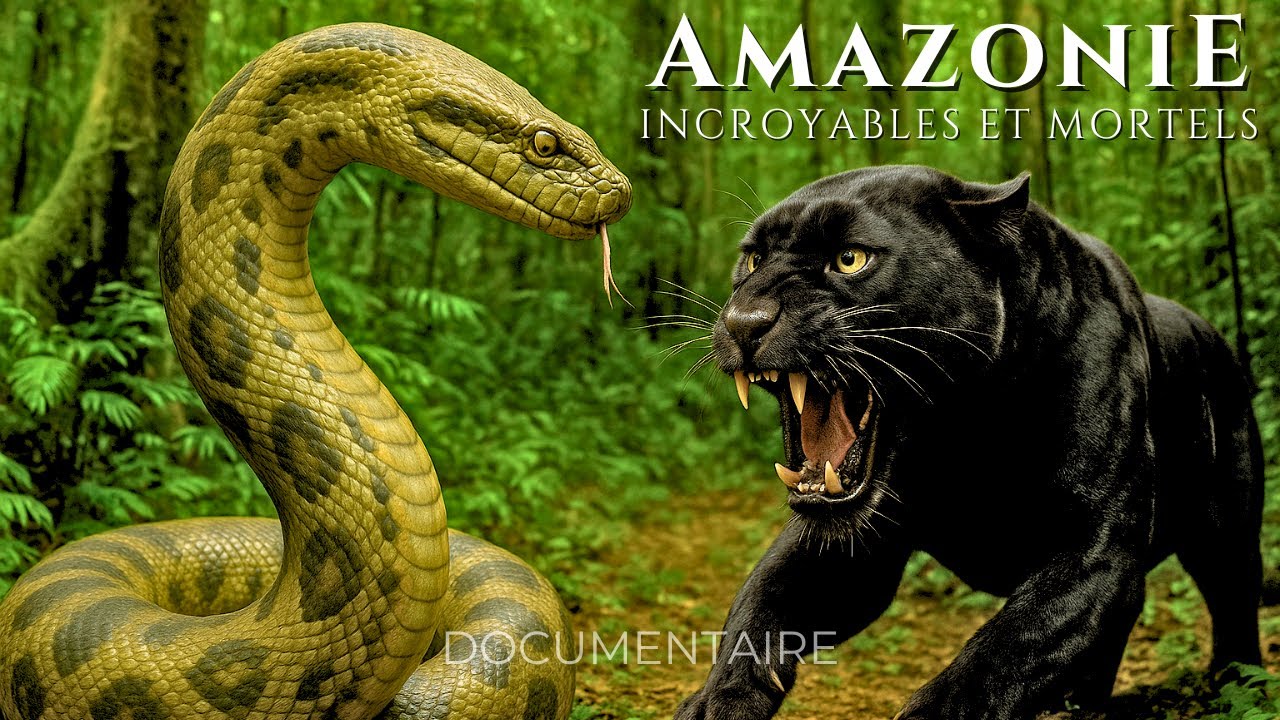 AMAZONIE BRUTALE | La Rencontre des Pr&eacute;dateurs d&rsquo;&Eacute;lite | DOCUMENTAIRE ANIMALIER 4K