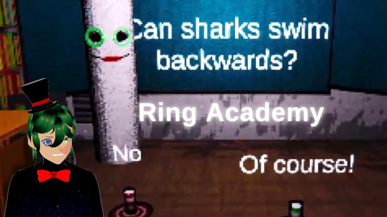 Ms. Chalk kinda fine! Ring Academy (Horror Game)