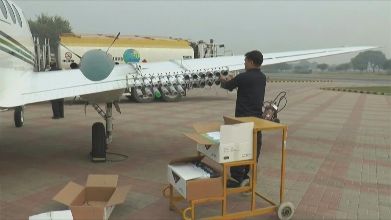 Artificial rain technology used for the first time in Pakistan | AFP