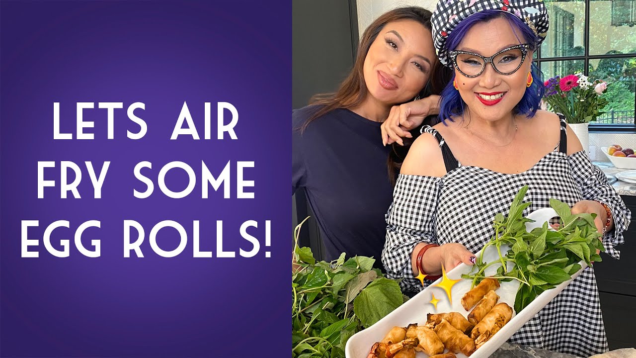 The EASIEST Egg Roll Recipe… Air Fryer Edition!